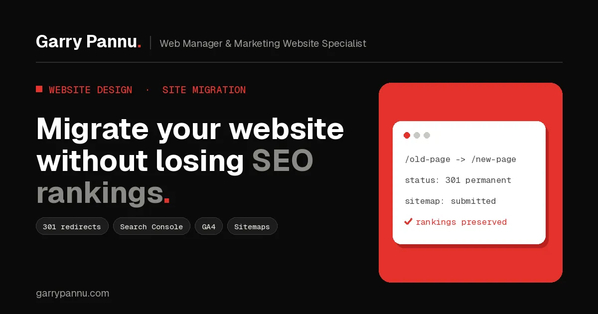Cover: Website migration SEO checklist: how to switch platforms without losing rankings